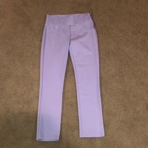 Purple dress pants, Kids size M!